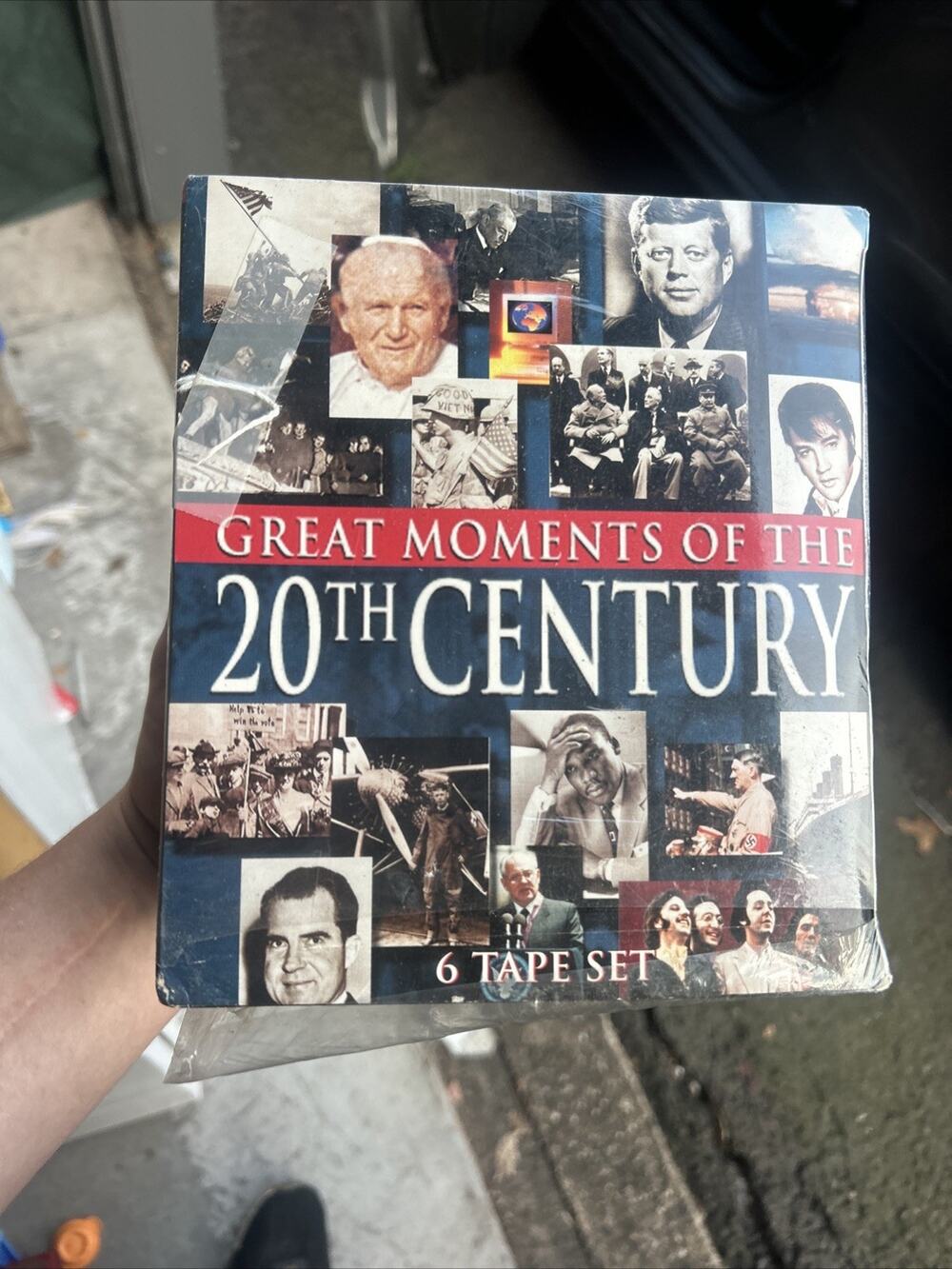 Great Moments of the 20th Century (VHS, 2001, 6-Tape Set, Six Tape Set)